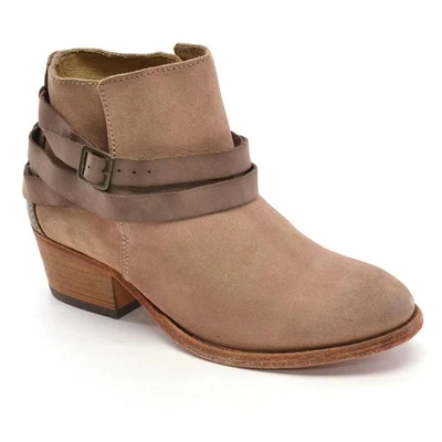 Mujer H Hudson $295 Horrigan Botines 36/5.5 Rubor Gamuza Botín Nuevo en Caja Foto 1 de 4