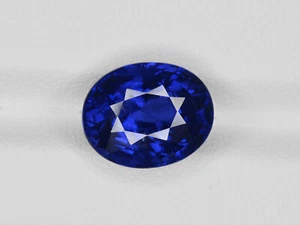 Zafiro azul cachemira con certificación GIA 7,05 quilates azul real profundo natural sin tratar - Imagen 1 de 11