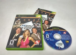 World Poker Tour Microsoft Xbox Juego CIB Completo con Manual PROBADO - Imagen 1 de 4