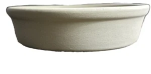 Pampered Chef Unglasiertes Natursteinzeug 8" Runde Kasserolle Backform USA 014 - Bild 1 von 3