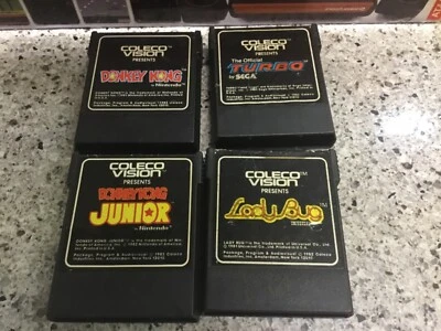 Ladybug donkey Kong and jr. turbo (Colecovision, 1982) Cartridges Only UNTESTED - Image 1 of 3