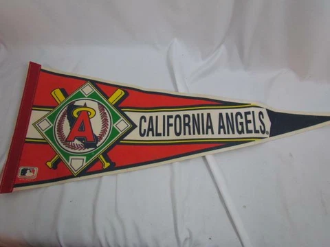 California Angels Felt Pennant Official Licensed Wincraft 12" x 29.5" Cover