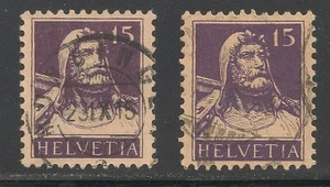 Switzerland #172, 172b VF USED - 1937 15c William Tell - SCV $16.75 - Picture 1 of 1