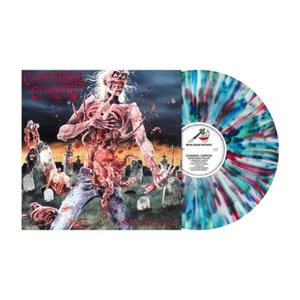 Cannibal Corpse / Eaten Back to Life (blue,green & red splatter)