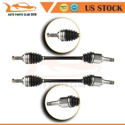 2 piezas delantero izquierdo derecho para Subaru Forester Baja H4 2004-08 2,5 L turbo eje CV Foto 1 de 4