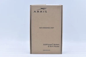 ARRIS SURFboard Modem/Wi-Fi Router in Black SBG10-RE Recertified - Picture 1 of 5