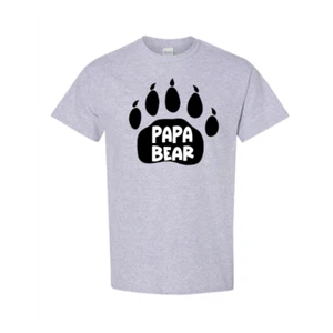 Papa Bear T-Shirt Bear Claw Gift - Bild 1 von 10