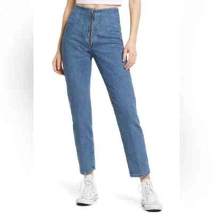 Good American Corset Good Classic Indigo Slim Straight Jeans GCS255 - Sz 2 / 26 - Picture 1 of 10