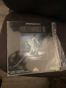POLTERGEIST III Laserdisc BRAND NEW SEALED RARE PART THREE 3 GREAT HORROR FILM - Picture 1 of 2