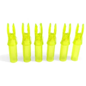 50X Arrow Nocks Insert Tips ID6.2mm Arrow Shaft Tails Plastic Archery Bow DIY - Picture 1 of 19