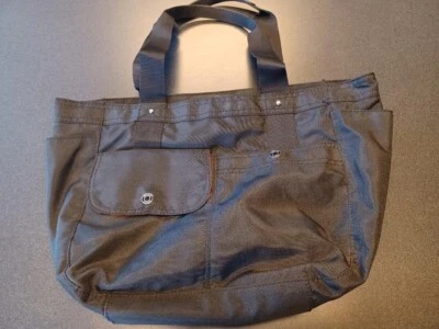 Bolso de hombro de lona Franco Sarto bolso negro bolso de cosméticos y paraguas de colección en muy buena condición Foto 1 de 4