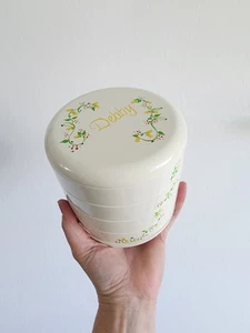 Vintage InterDesign Swivel Vanity Jewelry Desk Organizer Off White "Debby" - Picture 1 of 9