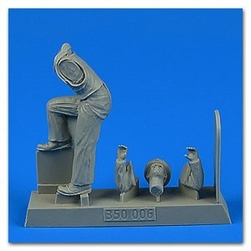 Aerobonus 350006 1/35 WWII Tedesco Sottomarino Kriegsmarine Sailor # 3 (IN Posa - Immagine 1 di 1