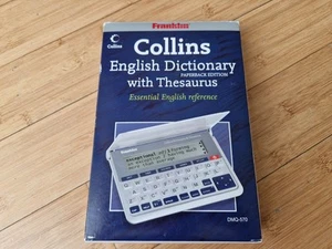 Franklin Collins Electronic English Dictionary DMQ-570 Paperback Edition - Bild 1 von 5