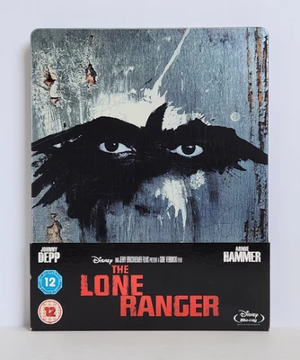 The Lone Ranger 2013 Blu-ray UK Import Zavvi Exclusive Limited Edition SteelBook - Image 1 of 4