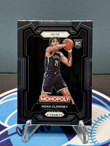 2023-24 Panini Prizm Monopoly #12 Noah Clowney - Brooklyn Nets - Picture 1 of 2