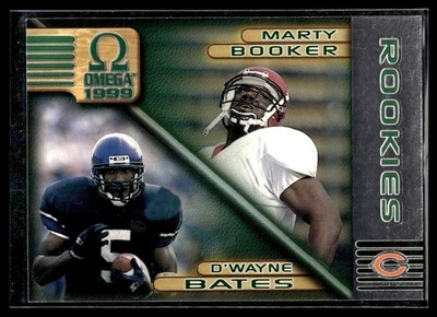 1999 Pacific Omega D'Wayne Bates/Marty Booker Rookie Chicago Bears #48 - Image 1 of 2