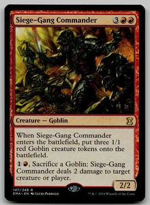 Siege-Gang Commander R Eternal Masters 147 NM - Picture 1 of 2