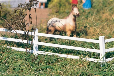 Piko 62291 G Scale White Wooden Fence - Image 1 of 2