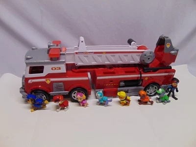 Camión de bomberos Paw Patrol #03 con sonidos y luces con 8 figuras #16752 25" Foto 1 de 4
