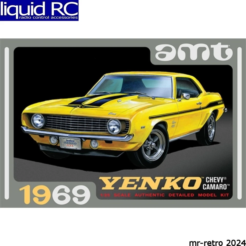 AMT 1093 1/25 1969 Yenko Chevy Camaro Model Kit - Image 1 of 1