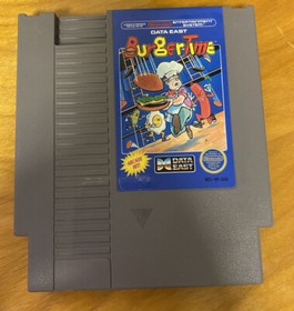Nintendo NES - Burgertime - Cart Only OEM Authentic