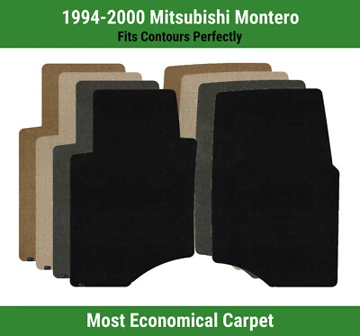 Alfombrillas de primera fila Lloyd Velourtex para Mitsubishi Montero 1994-2000  Foto 1 de 4