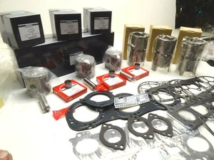 YAMAHA 1200R TOP END REBUILD KIT 1999-2005 GPR XL LTD 1200 WITH CYLINDER SLEEVES - Picture 1 of 11