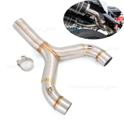 Tubo de escape de acero inoxidable de 51 mm para Aprilia Shiver 750 2008-2017 Foto 1 de 4