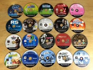 PS2 Spiele Job Lot Konvolut 20 tolle Spiele Kinder Restposten Metallausrüstung goldener Kompass - Bild 1 von 5