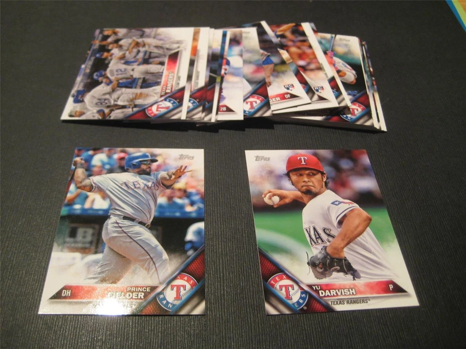 2016 Topps Mini Texas Rangers Team Set 24 Cards Only 1,000 Made - Image 1 of 1