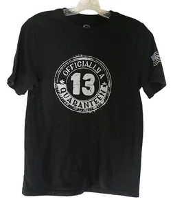 Wonder Nation Officially a Quaranteen Black T Shirt Youth Size XL(14-16) - Picture 1 of 2