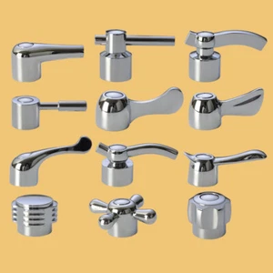 Zinc Alloy Replacement Faucet Handle For Kitchen Bathroom 20 Styles Available - Picture 1 of 24