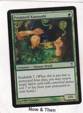 MTG: Saviors of Kamigawa: FOIL: Promised Kannushi