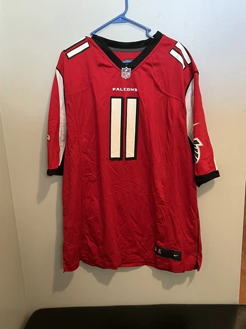 Nike Mens Julio Jones #11 Atlanta Falcons On Field NFL Jersey Size XXL Cover