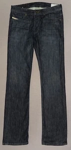 Diesel Viker - Men’s Jeans Regular Straight - Button Fly - Dark Blue - 30W 32L - Picture 1 of 9