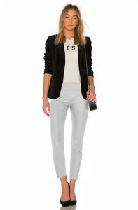 DAVID LERNER Gemma Moonstone Faux Leather Mid Rise Crop Leggings NWT XS, S, L - Picture 1 of 2