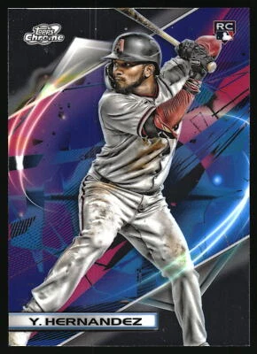 2022 Topps Chrome Cosmic #57 Yonny Hernandez - Image 1 of 2