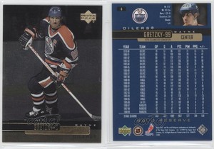 1999-00 Upper Deck Gold Reserve Wayne Gretzky #6 HOF