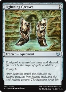 MTG - LIGHTNING GREAVES - Commander 2015 (U) - Picture 1 of 1