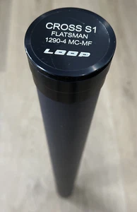 Canna da pesca a mosca Loop Cross S1 Flatsman 1290-4 solo custodia tubo alluminio con manicotto - Foto 1 di 17