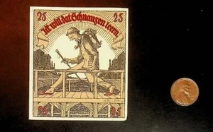 1921 Alemania PREETZ 25 Fennig billete/dinero de emergencia - Imagen 1 de 2