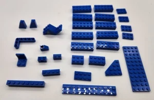 Lego Azul Oscuro Lote de Bloques de Construcción con Formas Personalizadas Kit de 30 Piezas #6 - Imagen 1 de 4