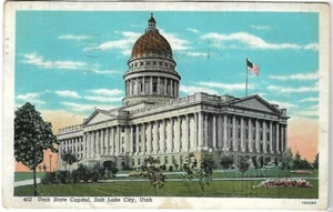 VTG Postcard - Utah State Capitol, Salt Lake City, Utah - Picture 1 of 2