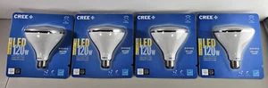 Cree Lighting 120W Flood Bulb PAR38 LED White Dimmable Recessed Downlight 4 Pack - Picture 1 of 6