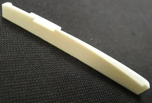 1 pieza de sillines de hueso para guitarra acústica 72 mmX3 mmX9 mm para 3/32 solt - Imagen 1 de 3