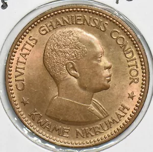 Ghana 1958 Penny 298421 combine shipping - Picture 1 of 2