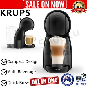Nescafe Capsule Coffee Machine Compact Kitchen Pod Espresso Cappuccino Flat Whit - Picture 1 of 9
