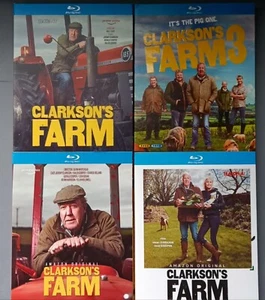 Clarkson’s Farm Season 1-4:8-Disc New Box Set Sealed - Afbeelding 1 van 1