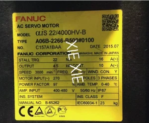 FANUC A06B-2266-B500#0100 Brand new Servo Motor shipping Via Fedex or DHL - Picture 1 of 1